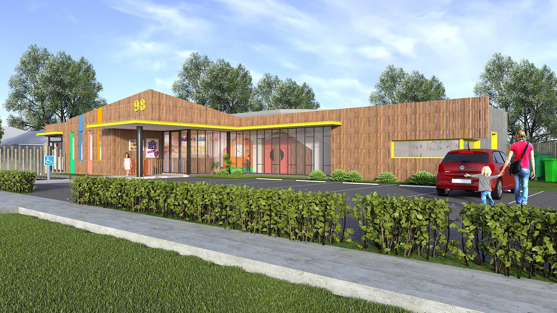 98 Rees- Kindergarten, Melbourne, Australia • TTG ARCHI